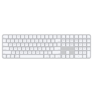 Magic Keyboard with Touch ID and Numeric Keypad for Mac models with Apple silicon - US English - White Keys
