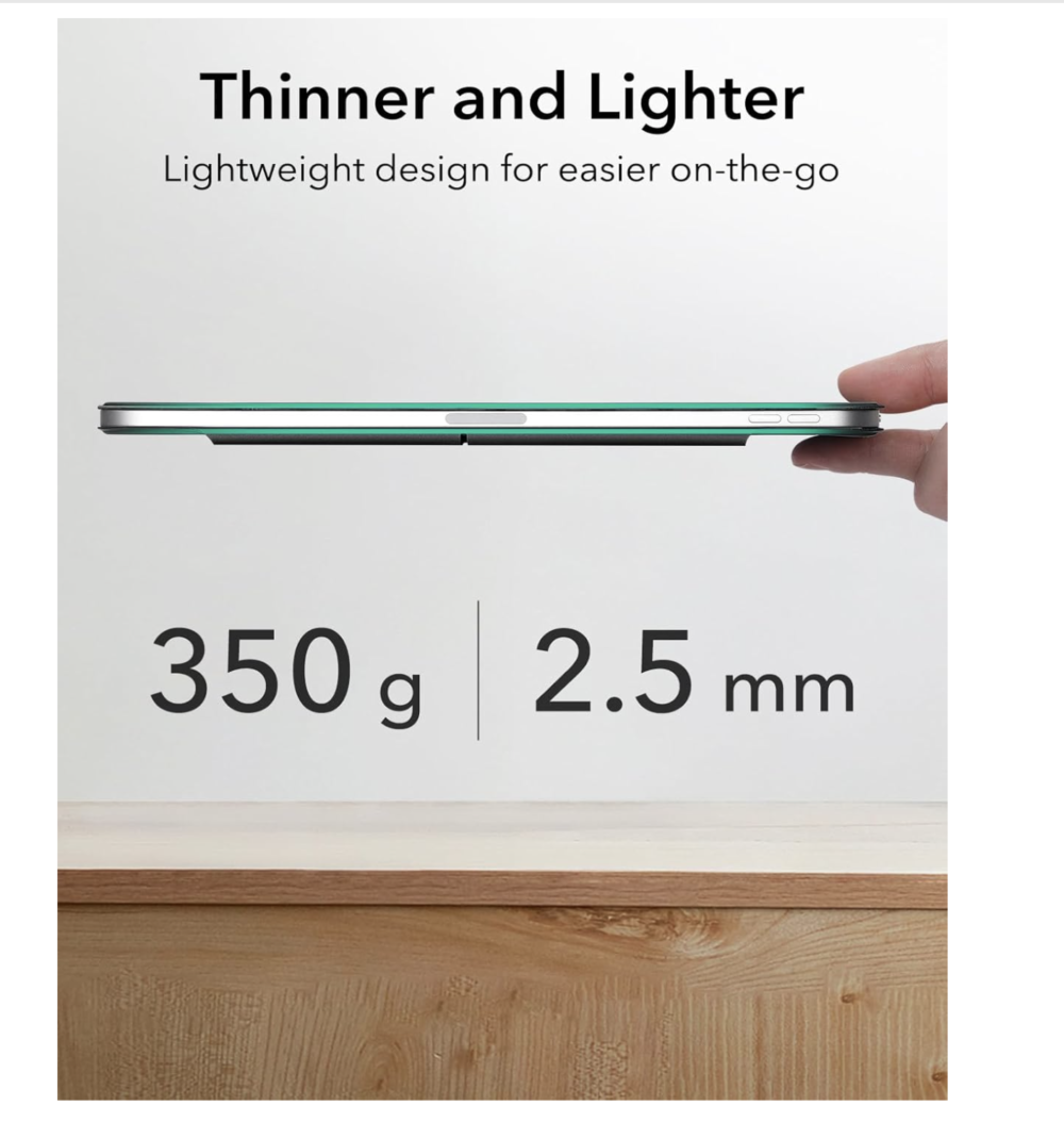 13-Inch iPad Air : Flip Cover Black - Image 4